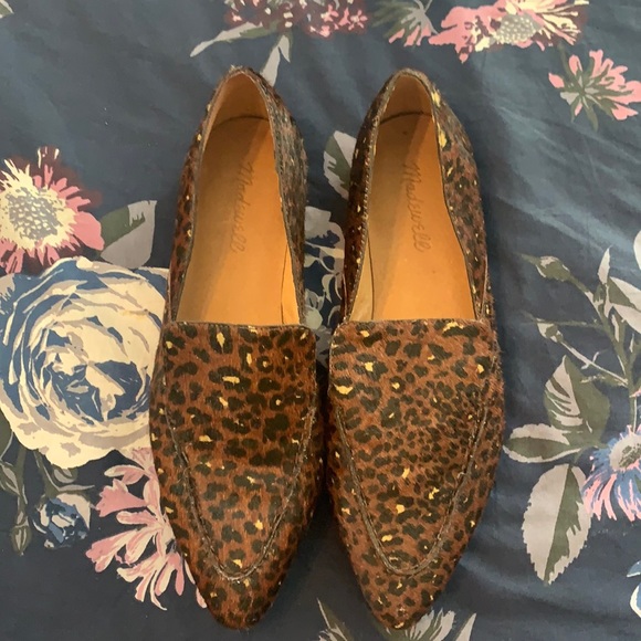 Madewell Francis Calf Hair Flats Size 8.5 Like New, Selling Matching Purse Too! - Picture 2 of 2